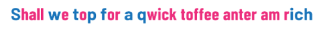Shall we top for a qwick toffee anter am rich