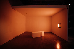 Total Running Time, a multisensory installation encompassing four works by Josephine Sales